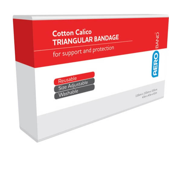 Calico Triangular Bandage (10 pack)