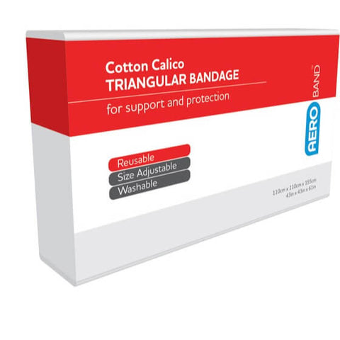 Calico Triangular Bandage (10 pack)
