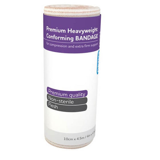 Premium Heavy Weight Conforming Bandages 10cm (12 pack)