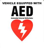 Vehicle AED Decal