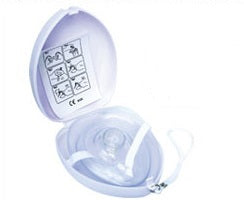CPR Mask with Oxygen Port