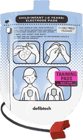 Defibtech Pediatric Training Pads (1 Set)