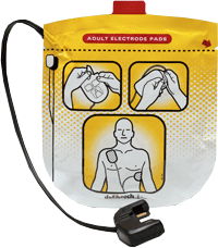 Adult Defibrillation Pads Lifeline View Package