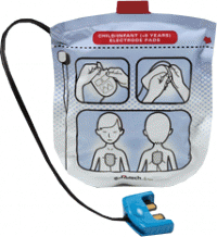 Pediatric Defibrillation Pads Lifeline View Package